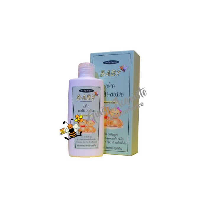 Baby olio multiattivo emolliente Bioapinatura 125ml 