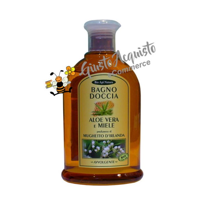 Bagno doccia Aloe Vera e Miele profumato al mughetto d'Irlanda 300ml
