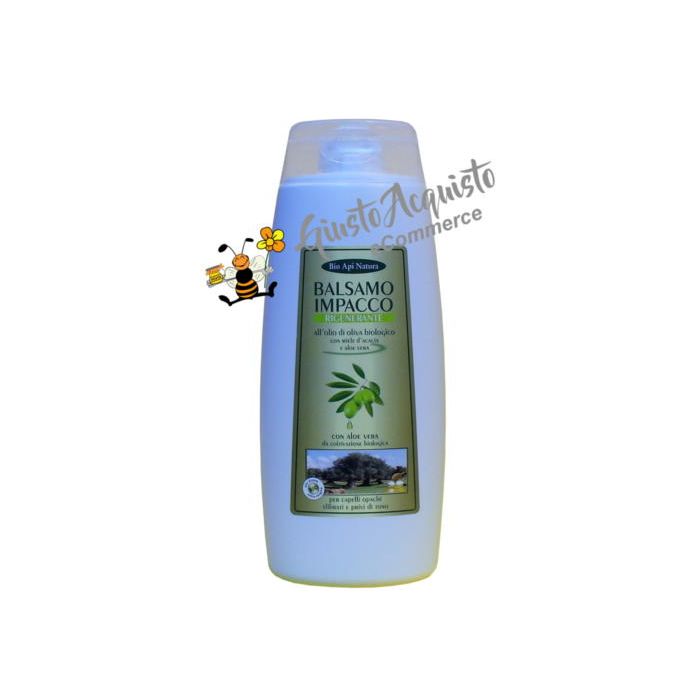 Balsamo impacco rigenerante olio di oliva aloe vera e miele 250ml