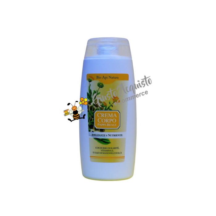Crema corpo alla pappa reale e burro di karitè Bioapinatura 200ml