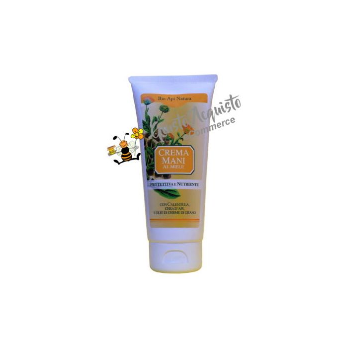 Crema mani Bioapinatura al miele con calendula e cera api 100ml
