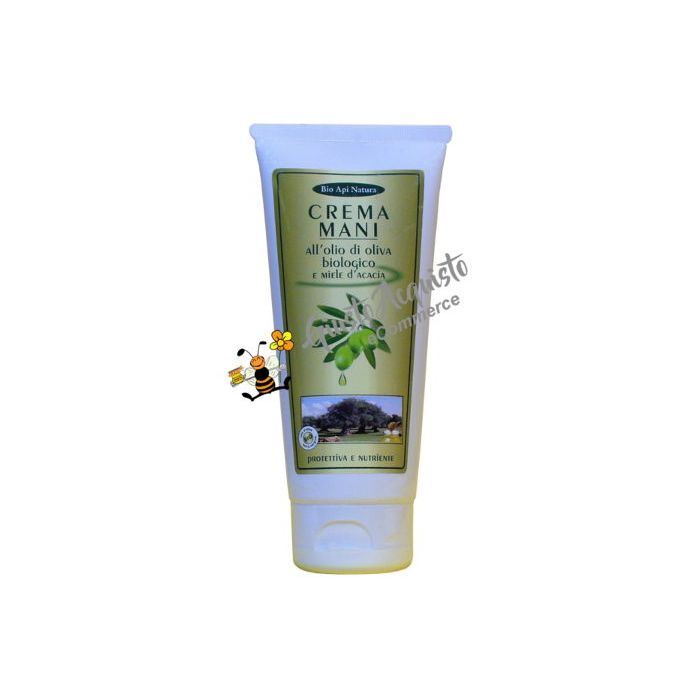 crema mani Bioapinatura all'olio di oliva biologico e miele d'acacia 100ml