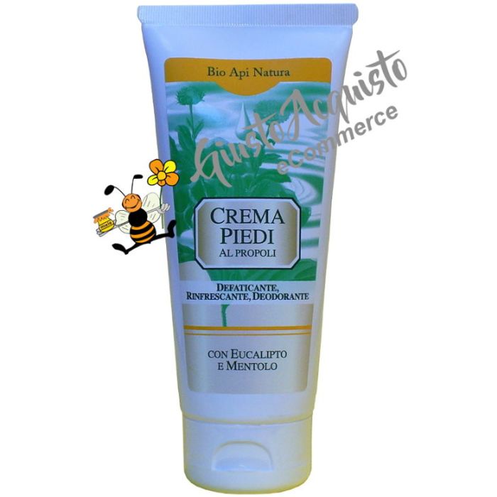 Crema piedi propoli e eucalipto Bioapinatura 100ml