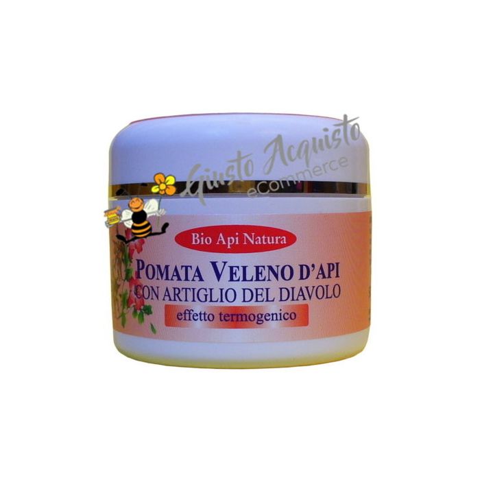 Pomata veleno d'api con artiglio del diavolo (effetto termogenico)