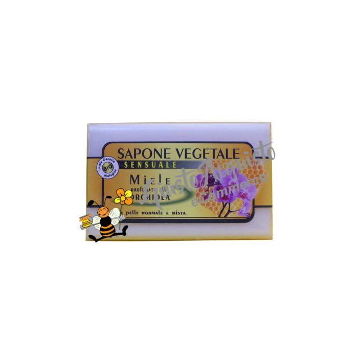 saponetta miele e orchidea Bioapinatura