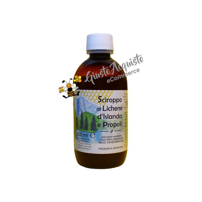 Sciroppo al Lichene d'Islanda e propoli 200ml