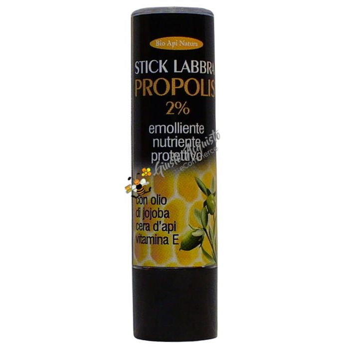 Stick labbra al propoli e olio di Jojoba