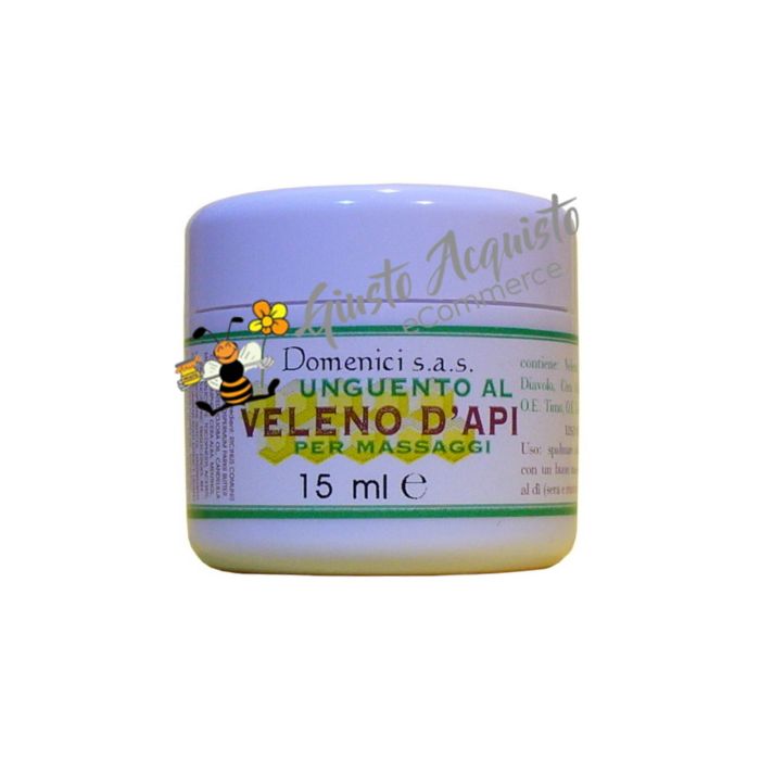 Unguento al veleno d'api per massaggi 15ml