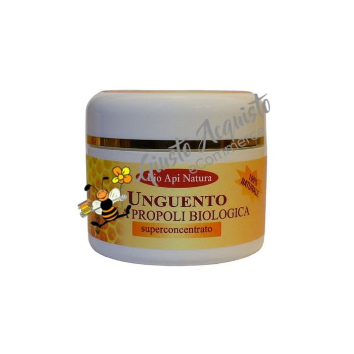 Unguento alla propoli biologica Bioapinatura, 50 ml.