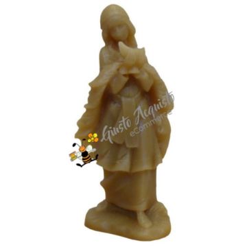 Pastorella con fiori