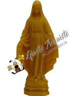 Madonna con bambino (con cordino per appendere a muro) in pura cera d'api