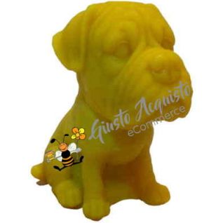 Cane bulldog francese in cera d'api
