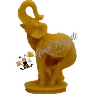 Elefante oggetto in cera d'api