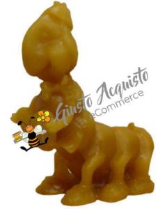 Bruco innamorato in cera d'api