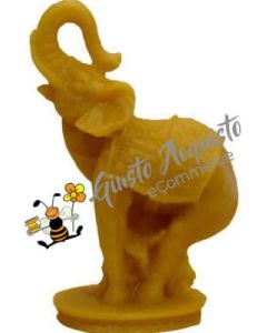 Elefante oggetto in cera d'api