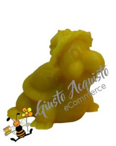 Riccio su foglia in cera d'api