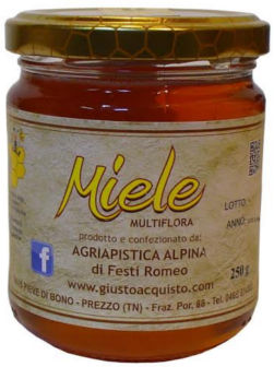 Miele di Montagna Millefiori, 250gr