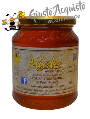 Miele di Montagna Millefiori, 500gr